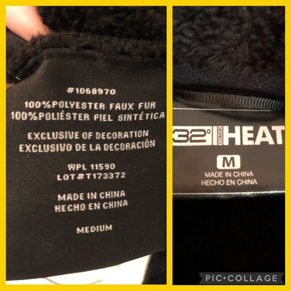 32 Degrees Heat Zip Up Jacket Gently Used, Great condition. - Picture 3 of 16